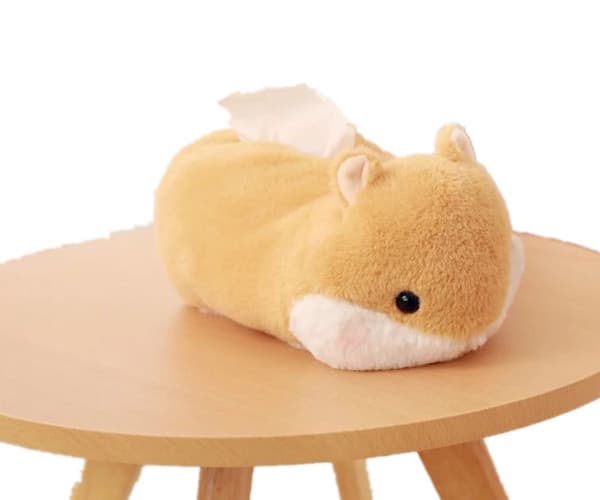 Hot Sale Stuffed Plush Hamster Tissue Box